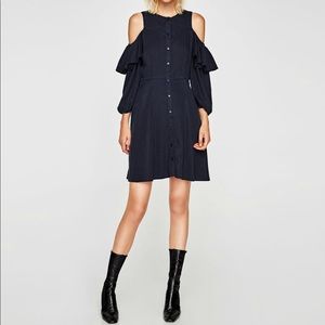 Zara Off the Shoulder Dress